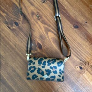 Coach Leopard Print Crossbody Bag